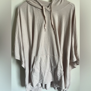 Cuddl Duds Comfort Poncho with Hood Sz S/M‎